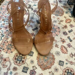 Gianni Bini Women's Black Block Heel